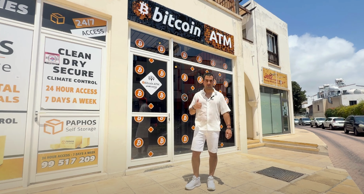Cryptoinspector | Youtuber | Bitcoin ATM in Cyprus