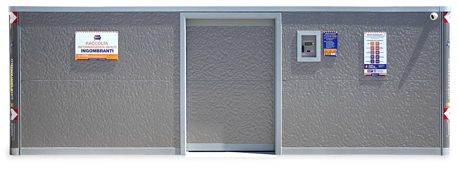 Ecoisola informatizzata per rifiuti ingombranti – Città Sant'Angelo