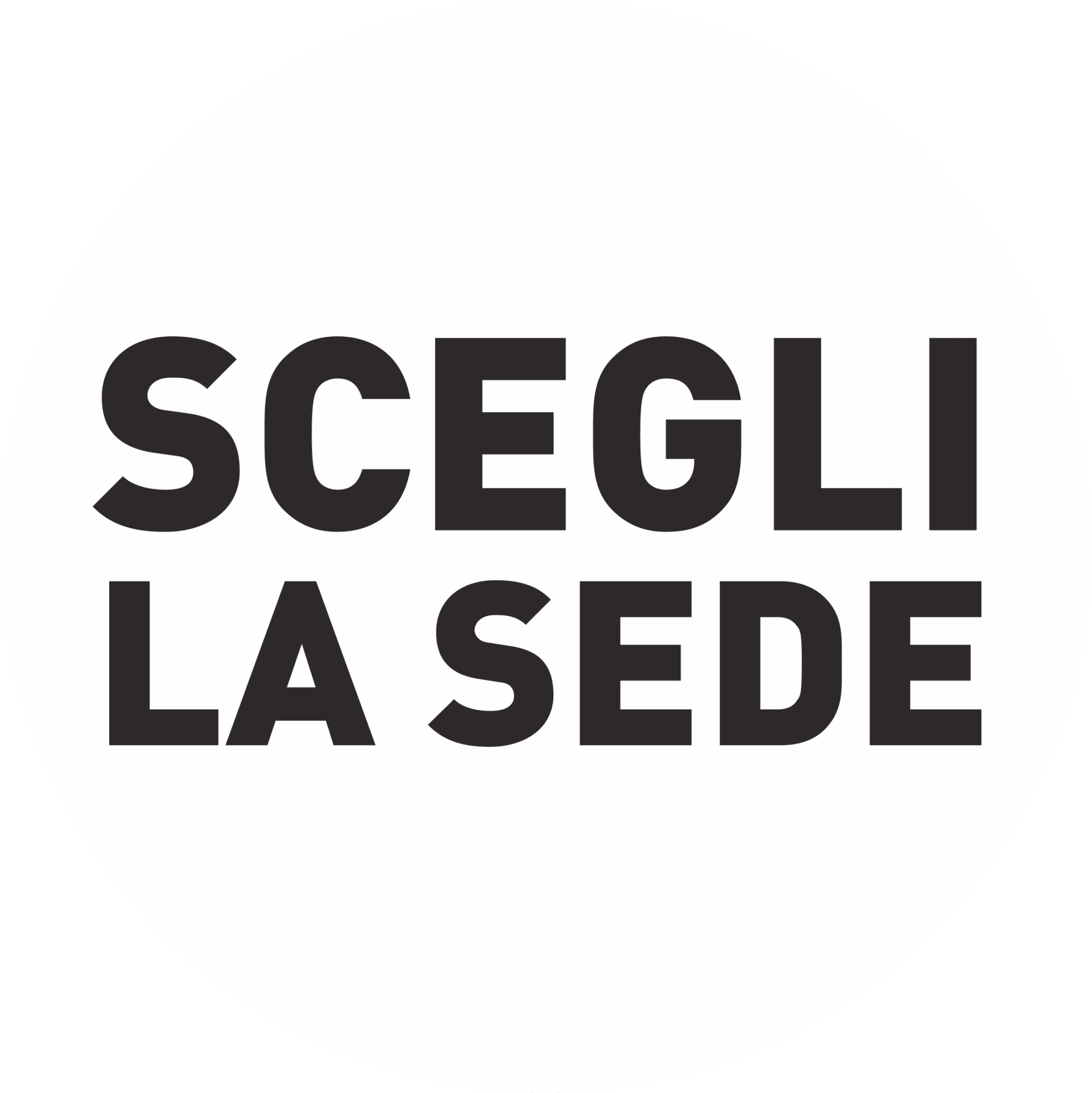 Scegli la Sede