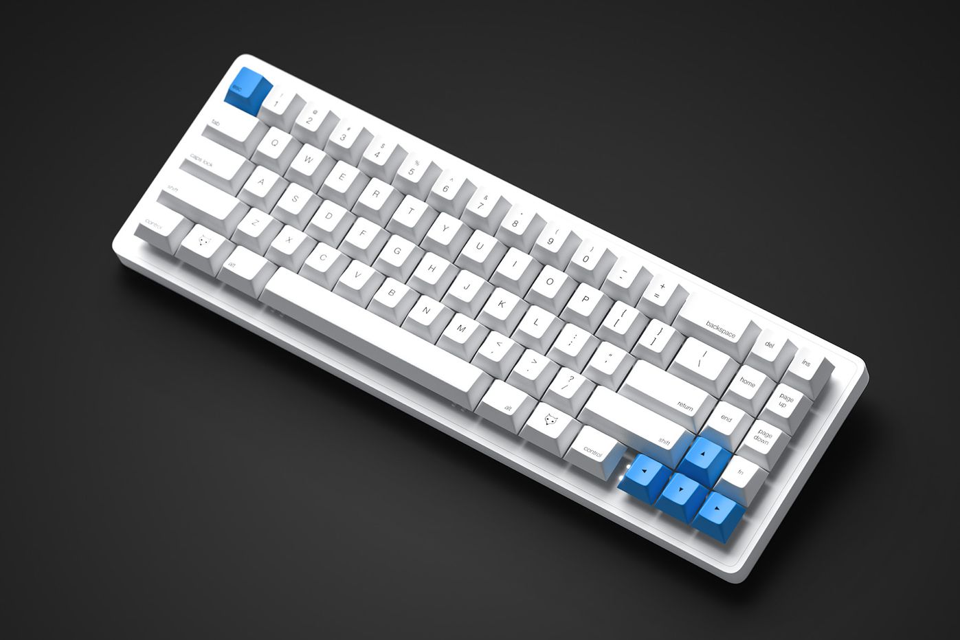 The WhiteFox Eclipse - Magnetic Gasket Mechanical Keyboard