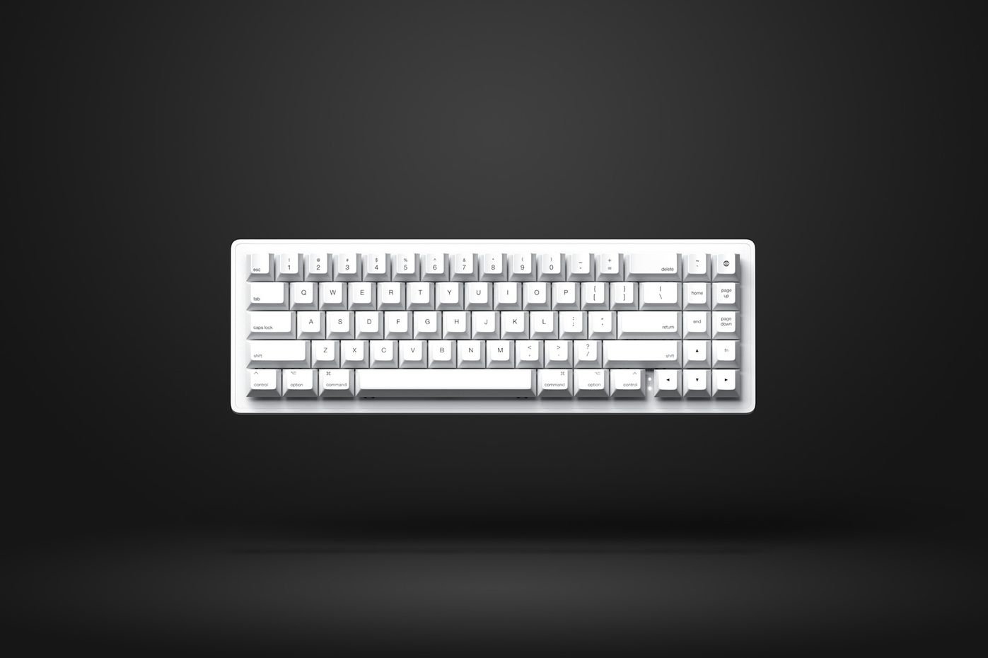 The WhiteFox Eclipse - Magnetic Gasket Mechanical Keyboard