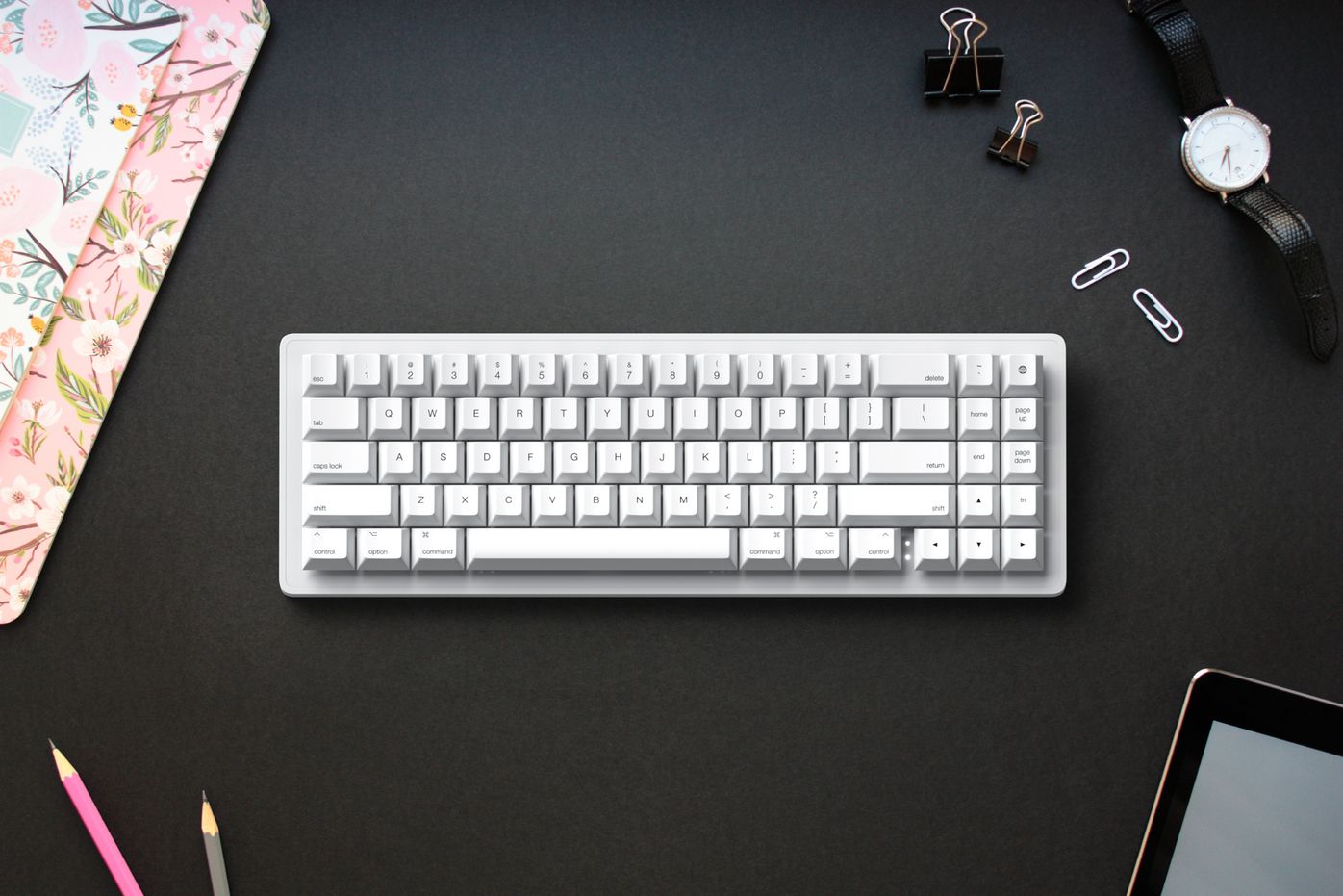 The WhiteFox Eclipse - Magnetic Gasket Mechanical Keyboard