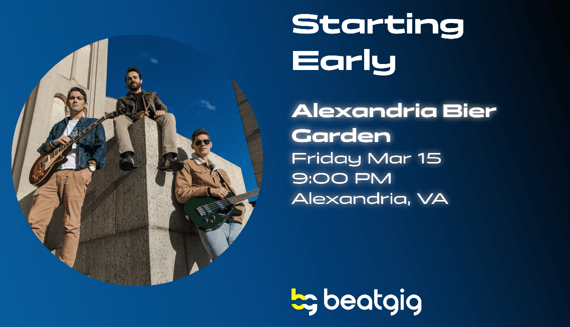 Starting Early - Live Music Friday Night #AlexandriaBierGarden