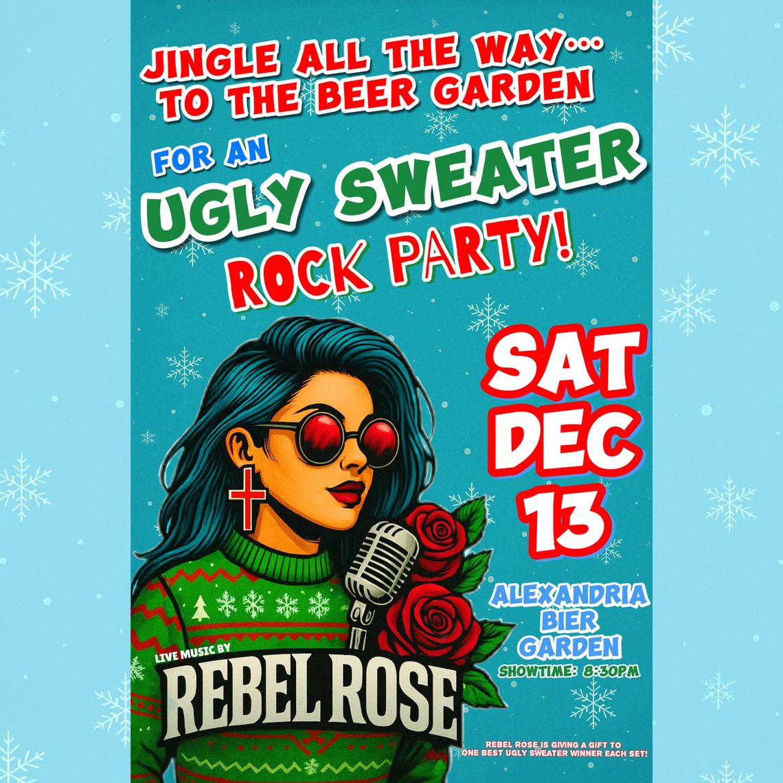 Ugly Sweater Rock Party ft. Rebel Rose