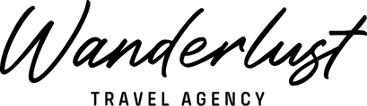 Wanderlust Travel Agency Logo