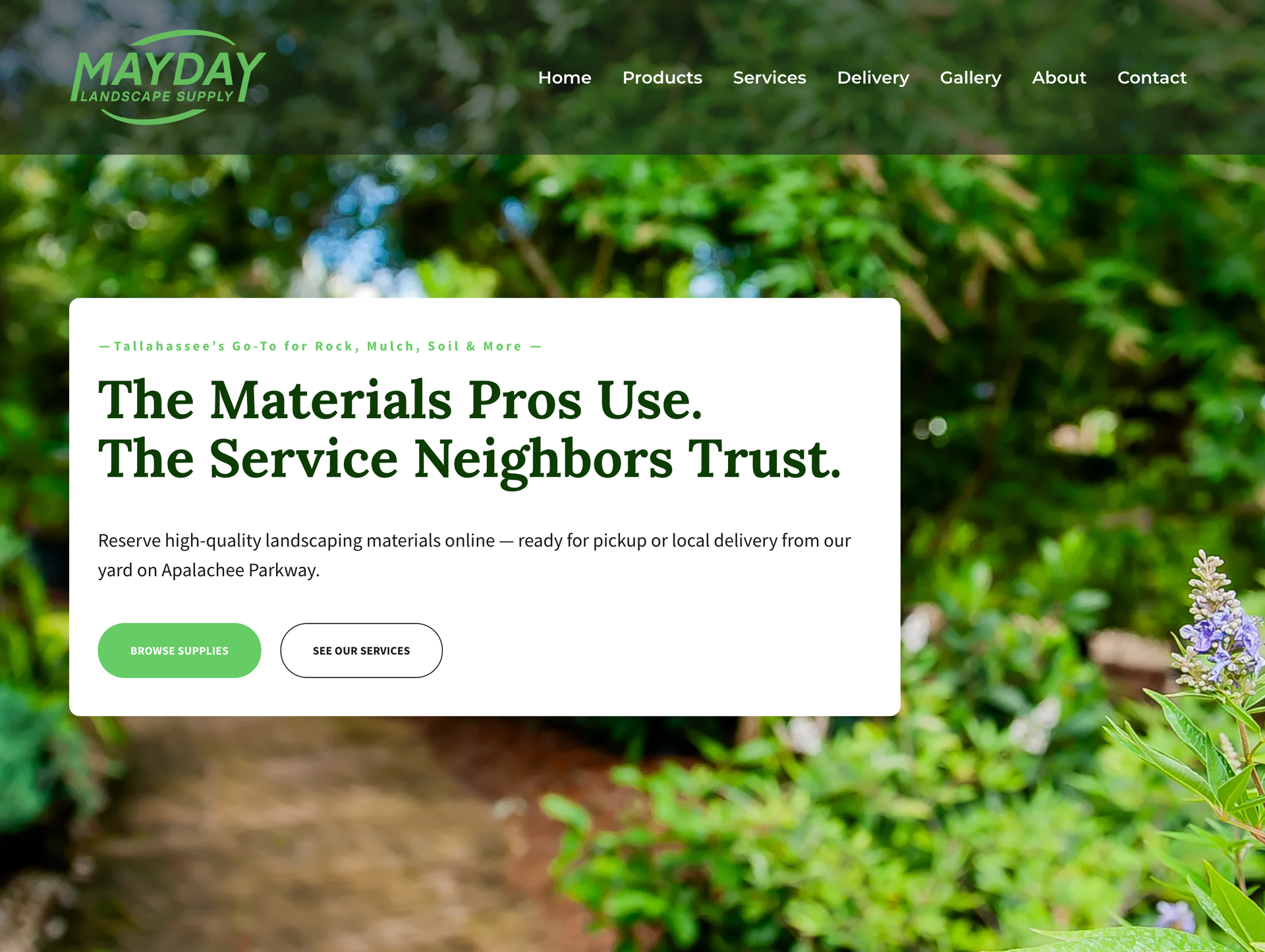 May Day Outdoor Services - Landscaping in Tallahassee