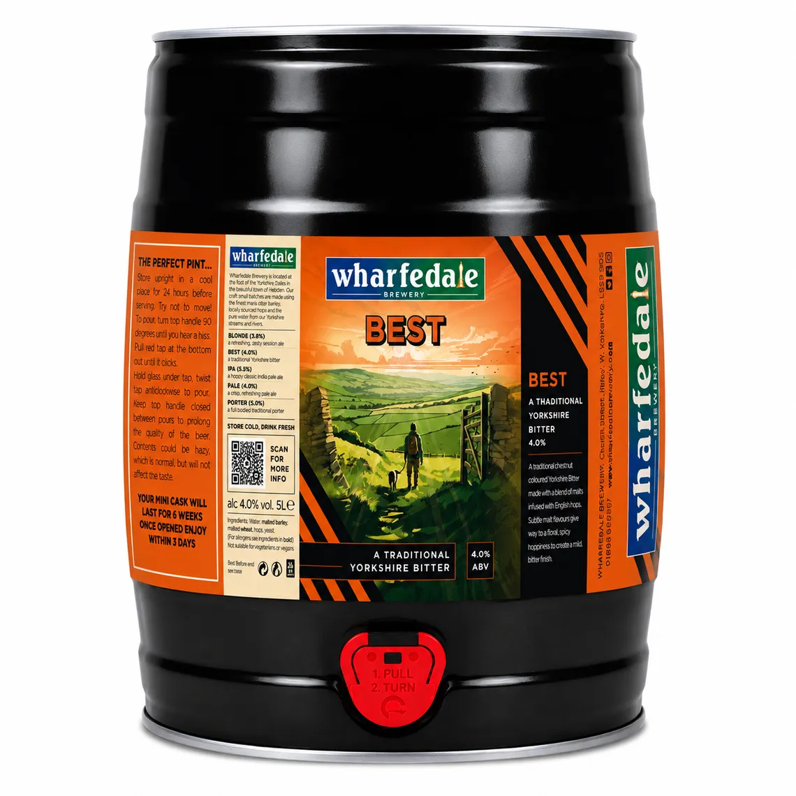 WHARFEDALE BEST 4.0% ABV