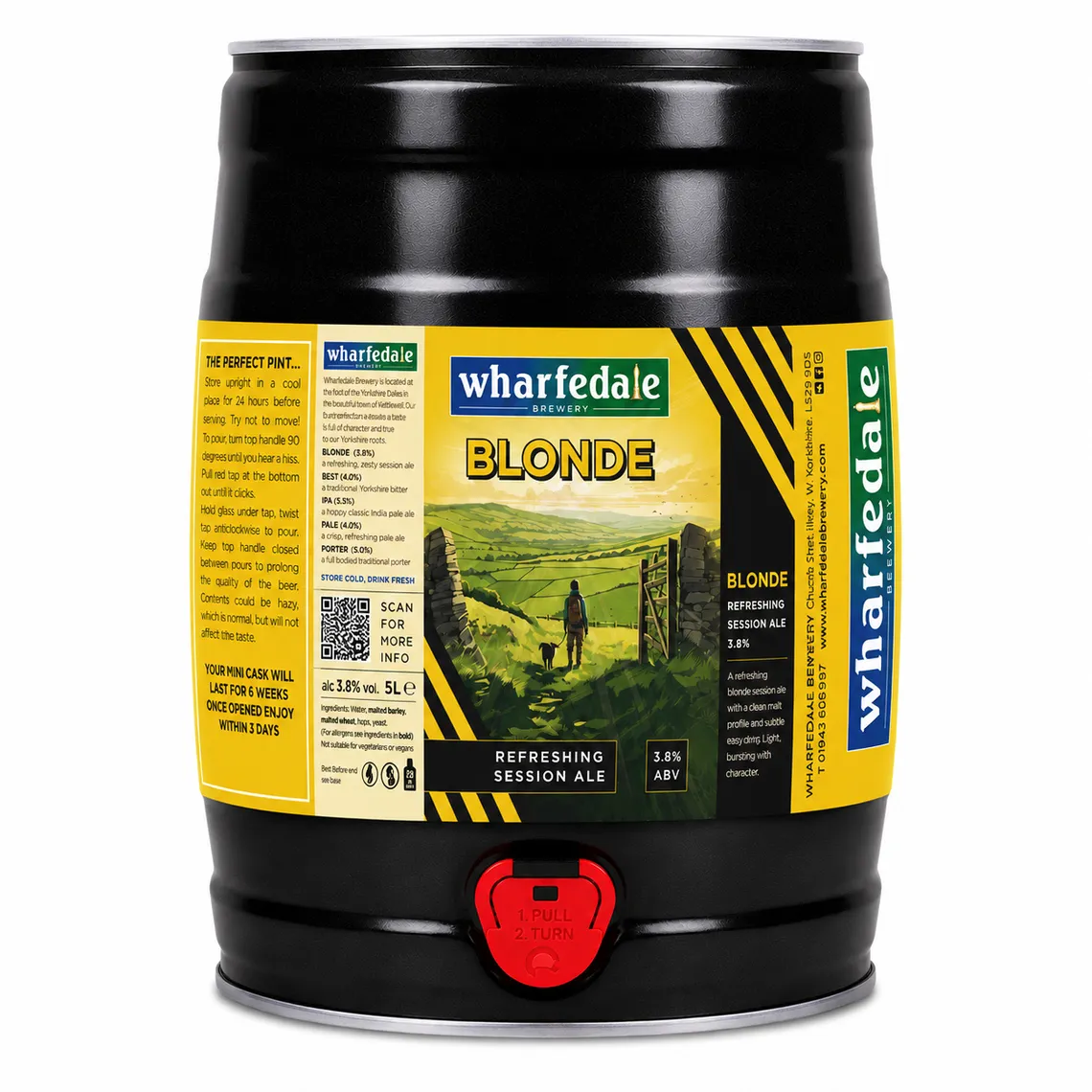 WHARFEDALE BLONDE3.9% ABV