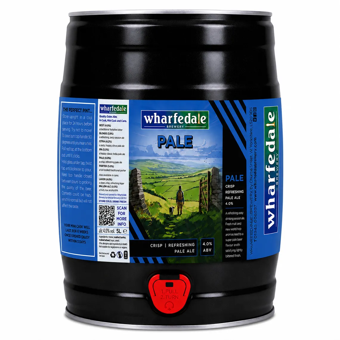 WHARFEDALE PALE 4.0% ABV