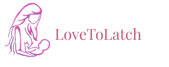 a vector image of a woman holding her baby in arms