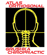 Atlas Orthogonal, Grushka Chiropractic Logo.