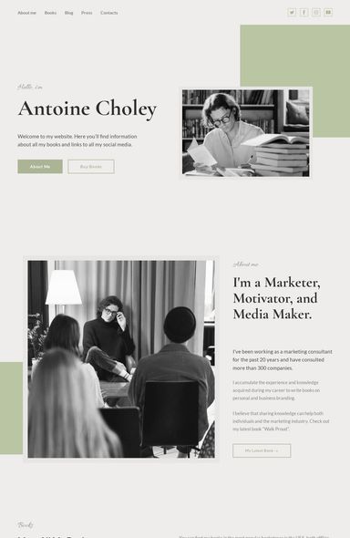 Creative Portfolio Website Template