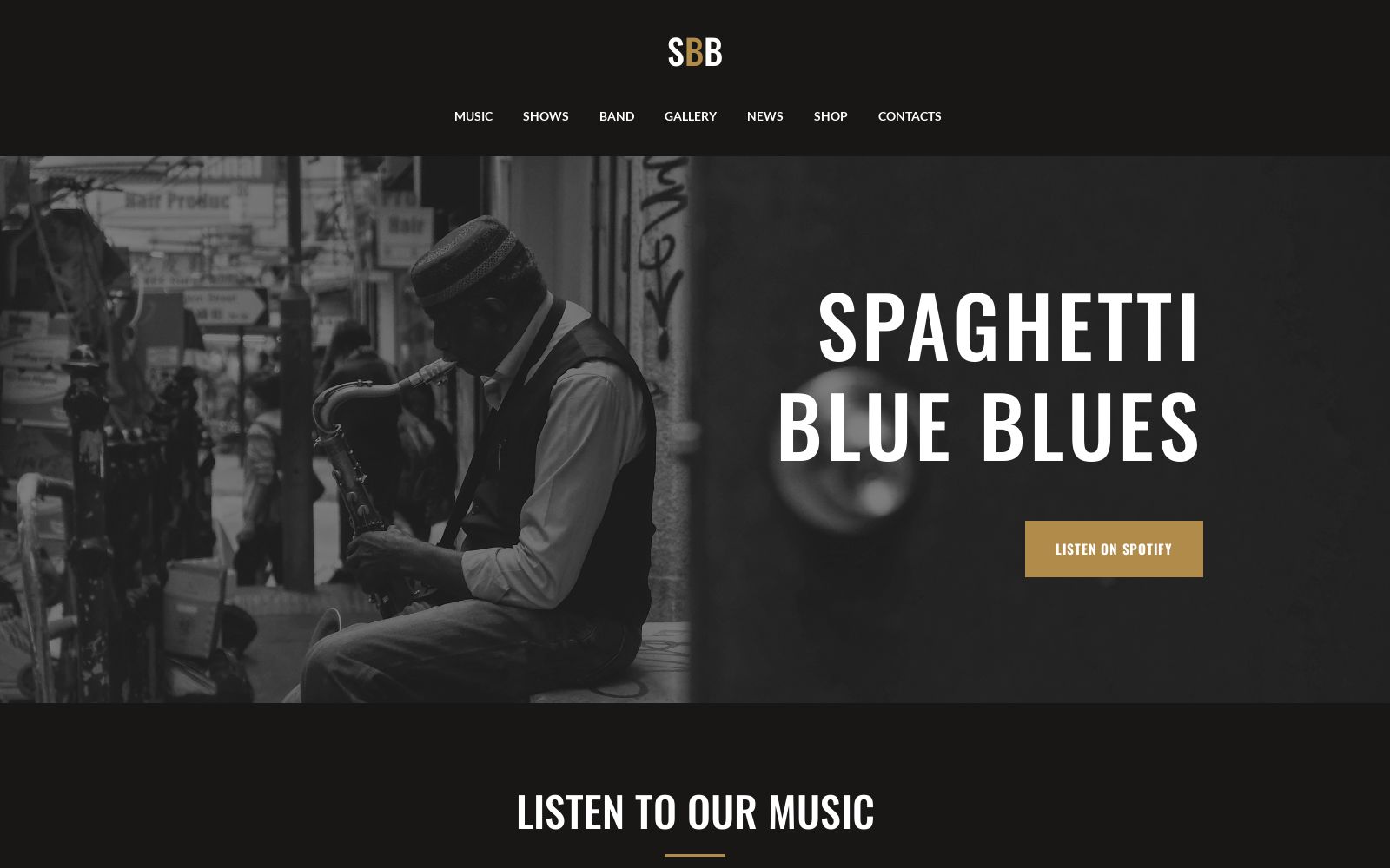 Music Artist Landing Page Template for Singer Image