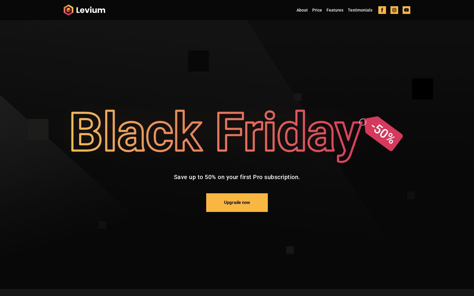 Black Friday Landing Page Image